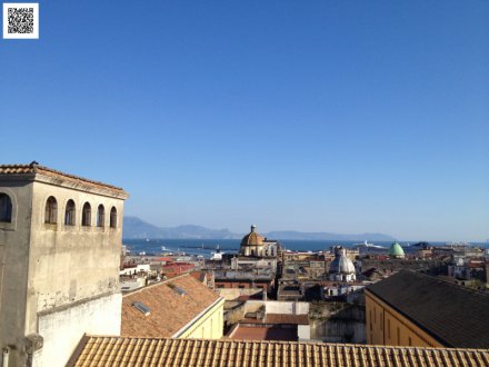 Penthouse in the historic center of Naples, with panoramic terrace